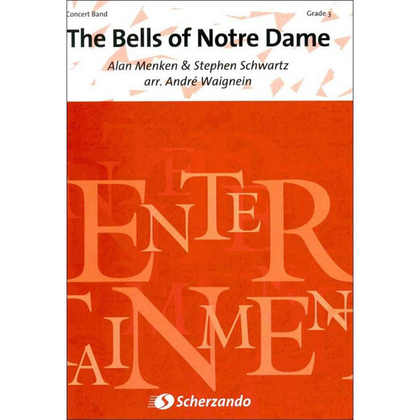 The Bells of Notre Dame,  Menken & Schwartz / Waignein - Concert Band