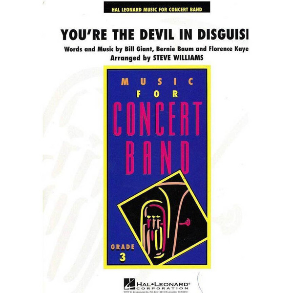 The Devil in Disguise, Williams - Concert Band