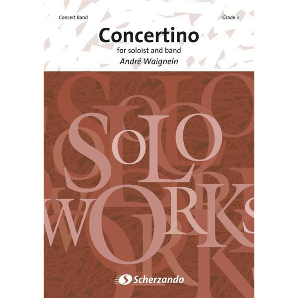 Concertino - for solist and band, Waignein - Concert Band