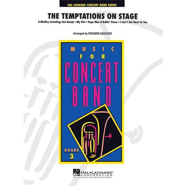 The Temptations on Stage, Saucedo - Concert Band