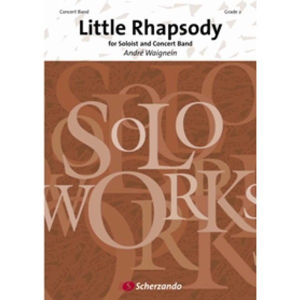 Little Rhapsody - for Soloist and Concert Band, Waignein - Concert Band