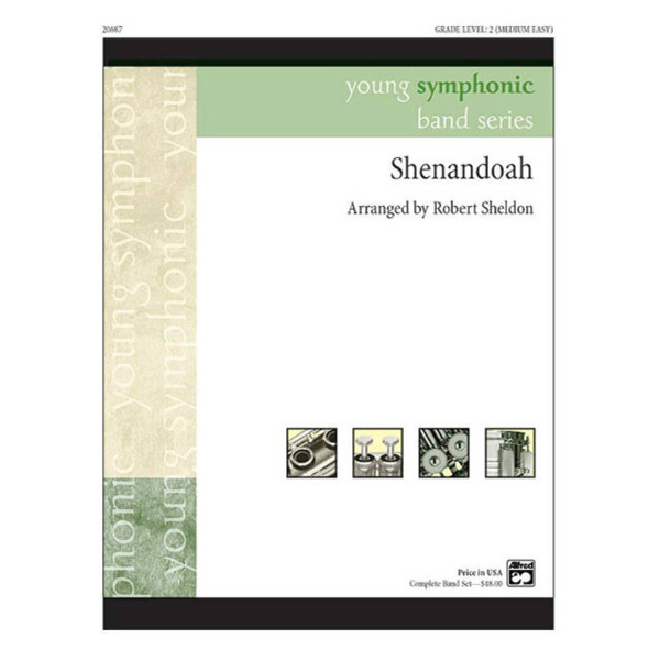 Shenandoah, arr Robert Sheldon. Concert Band