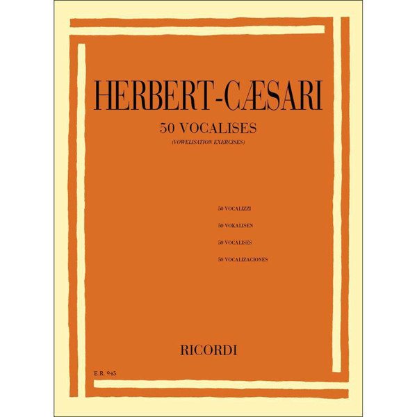 Herbert-Cæsari - 50 Vocalises