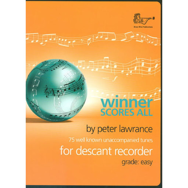 Winner Scores All for Descant Recorder, Recorder med CD