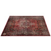 Trommeteppe Drum N Base Club, Persian Red, 163 x 142 cm