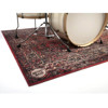 Trommeteppe Drum N Base Club, Persian Red, 163 x 142 cm