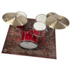 Trommeteppe Drum N Base Club, Persian Red, 163 x 142 cm