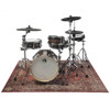 Trommeteppe Drum N Base Club, Persian Red, 163 x 142 cm