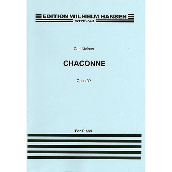 Chaconne opus 32, Carl Nielsen. Piano Solo