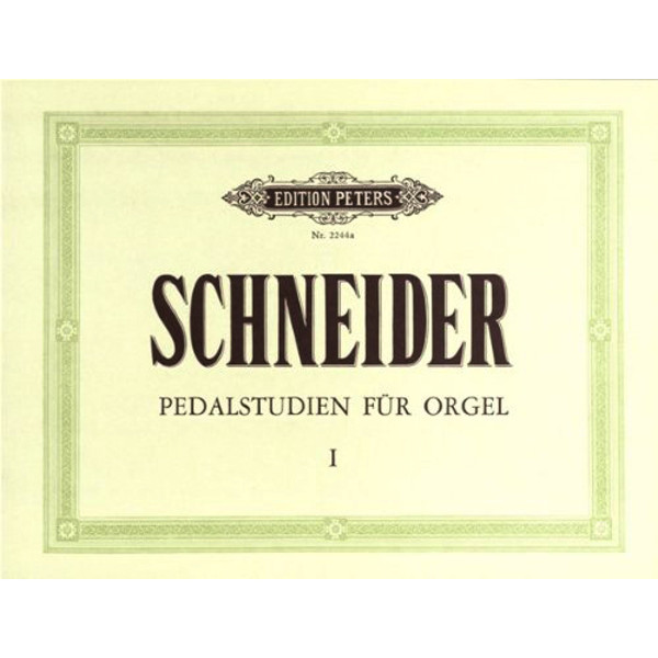 69 Pedal Studies Vol.1 Op.67, Johann Schneider - Organ Solo