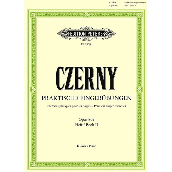 Practical Finger Exercises Op.802 Vol.2, Carl Czerny - Piano Solo