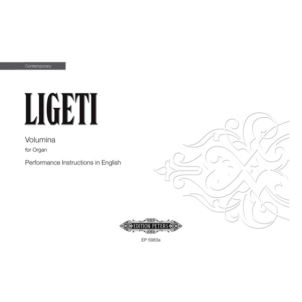 Volumina, Gyf6rgy Ligeti - Organ Solo