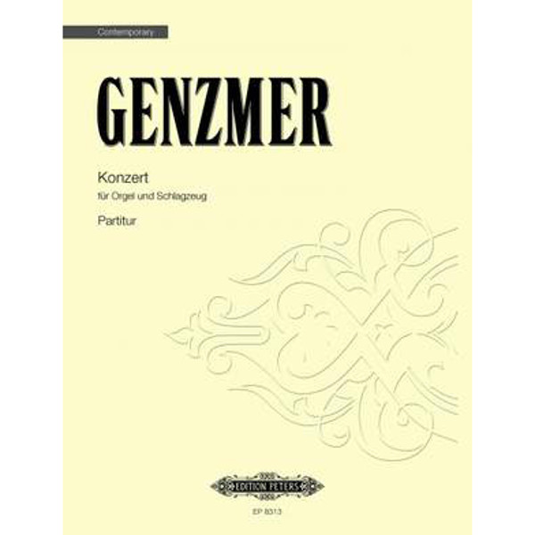 Concerto for Organ and Percussion, Harald Genzmer - Percussion, Organ