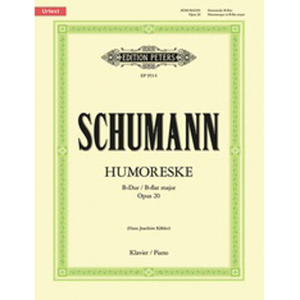 Humoresque in B flat Op.20, Robert Schumann - Piano Solo