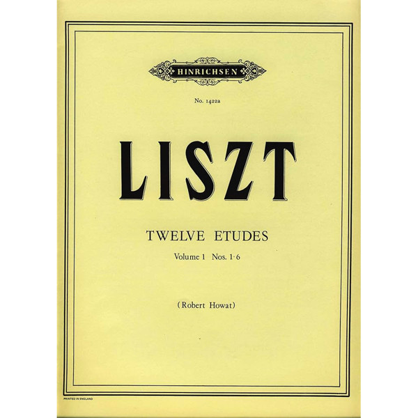 12 Studies Vol.1, Franz Liszt - Piano Solo