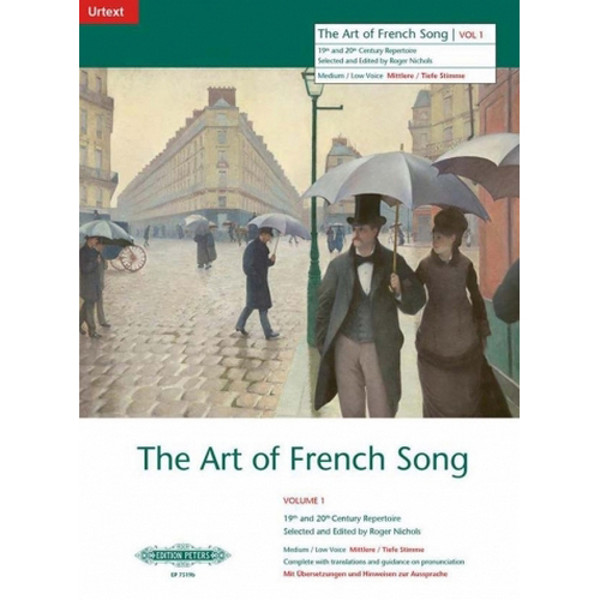 The Art of French Song Vol. 1 - Medium/Low Voice