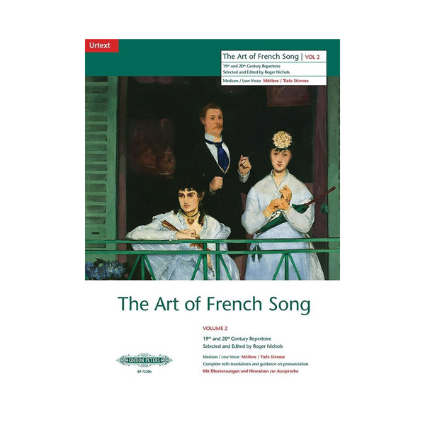 The Art of French Song Vol. 2 - Medium/Low Voice