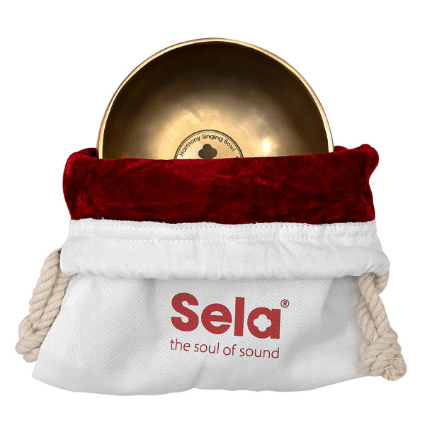 Singing Bowl Bag Sela Percussion SEASBB20, 20x20cm, White