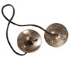 Fingercymbaler Sela Percussion Tingshas, Tradditional Tibetan cymbals, Zimbeln) - Lotus, 7,5cm