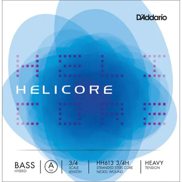 Kontrabasstreng D'Addario Helicore Hybrid 3A Stål/Nikkel Heavy