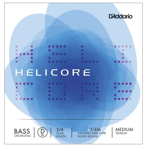 Kontrabasstreng D'Addario Helicore Hybrid 4E Stål/Nikkel Heavy