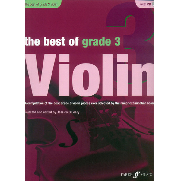 Best of grade 3 Violin. Book and CD