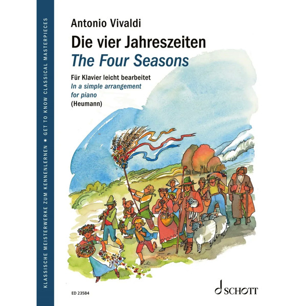 The Four Seasons, Vivaldi. In a simple arrangement for Piano