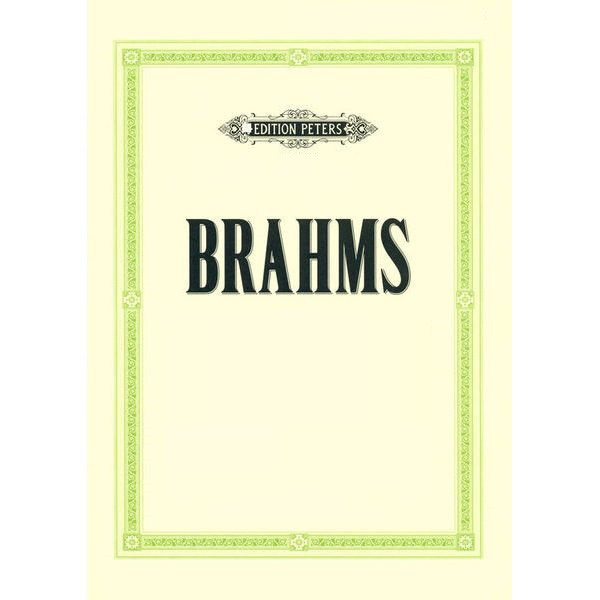 Brahms - Lieder 2 - Low Voice