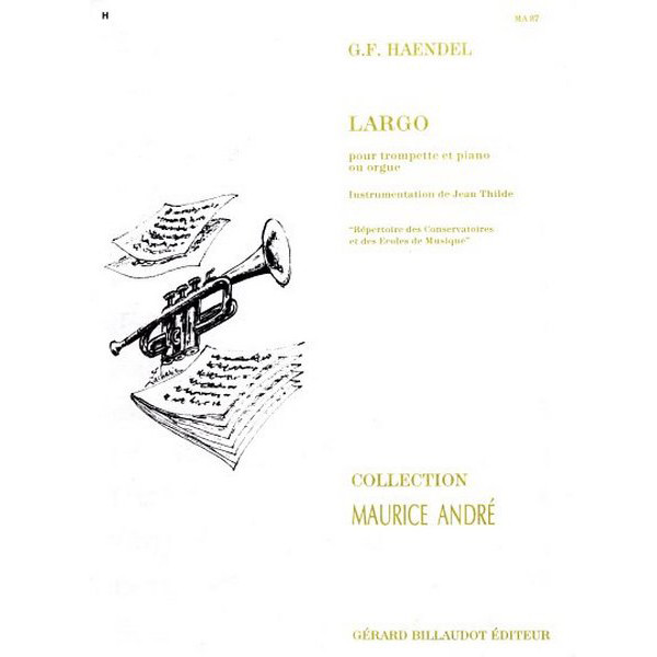 Largo, Händel, Trumpet and Piano