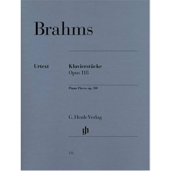 Piano Pieces op. 118 no. 1-6,  Johannes Brahms. Piano