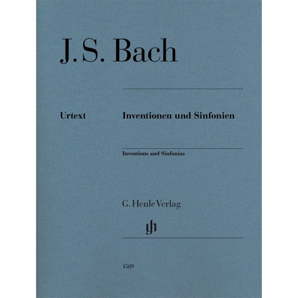 Inventions and Sinfonias BWV 772-801 (Edition without fingering) , Johann Sebastian Bach. Piano solo