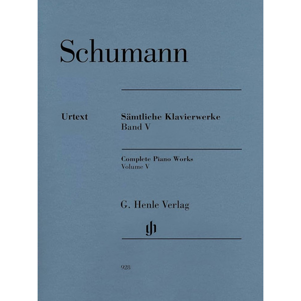 Complete Piano Works. Volume V, Robert Schumann. Piano solo, Study Score