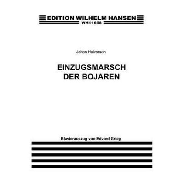 Einzugmarch Der Bojaren, Halvorsen - Piano