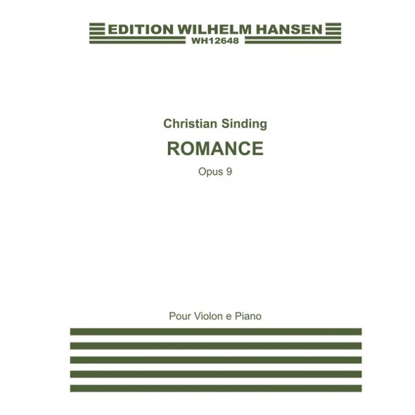 Romance Op.9, Sinding - Fiolin/Piano