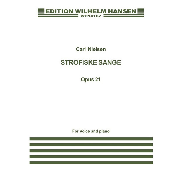 Strofiske Sange Op.21 Hefte 1, Carl Nielsen - Sang/Piano