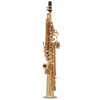 Sopraninosaksofon Selmer SA80 II, Gold Lacquered Engraved . Outfit