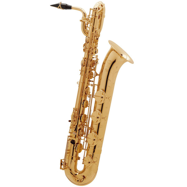 Barytonsaksofon Selmer SA80 II, Gold Lacquered Engraved. Outfit