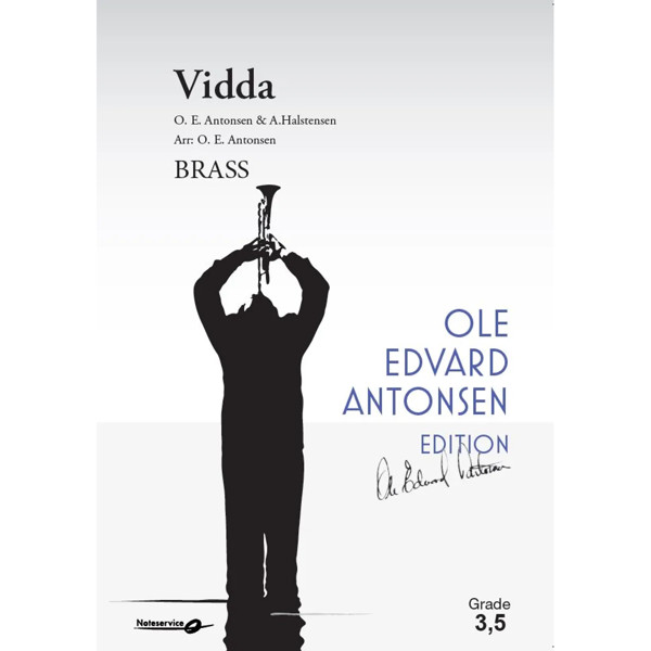 Vidda, Ole Edvard Antonsen Trompet Solo og Brass Band Score