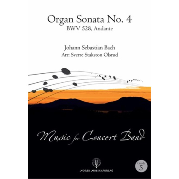 Organ Sonata No. 4 BWV 528 CB5 Johann Sebastian Bach Arr. Sverre Olsrud