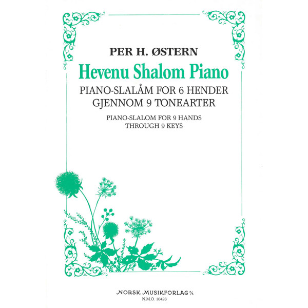 Hevenu Shalom Piano, Per H. Østern. Piano 6-Hendig