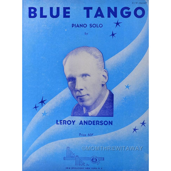 Blue Tango, Leroy Anderson - Sang/Piano