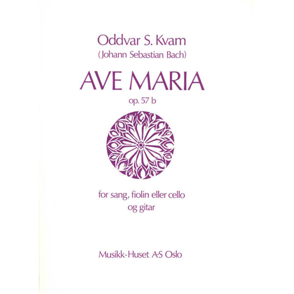 Ave Maria, Op. 57B, Oddvar S. Kvam - Vokal, Fiolin, Cello, Gitar