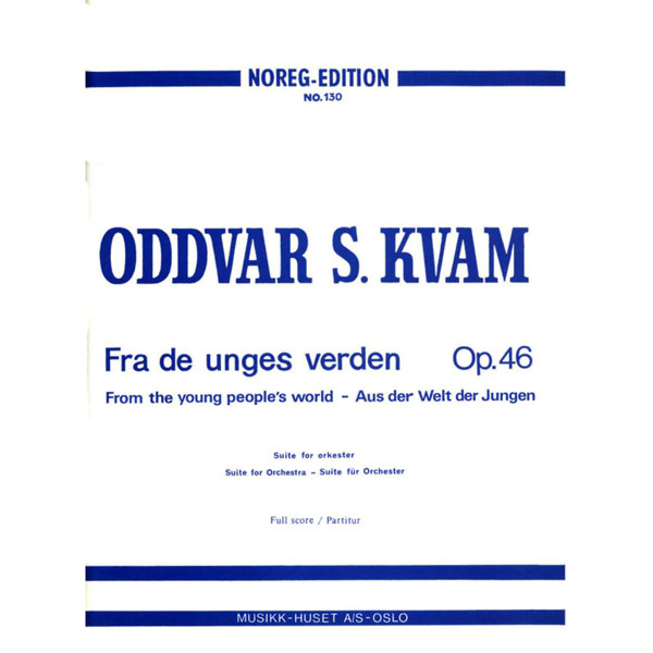 Tema Fra De Unges Verden, Oddvar S. Kvam - Piano