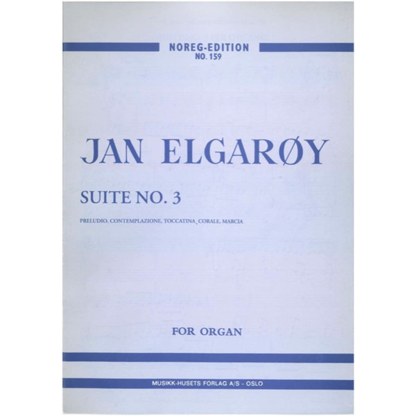 Suite No. 3, Jan Elgarøy - Orgel