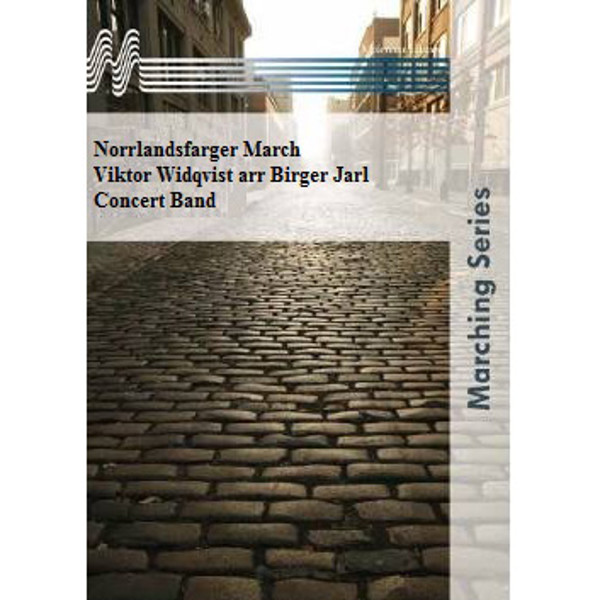 Norrlandsfarger March. Viktor Widqvist arr Birger Jarl. Concert Band