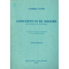 Concerto in Re Minore per Violino ed Orchestra, Reduction for Violin and Piano