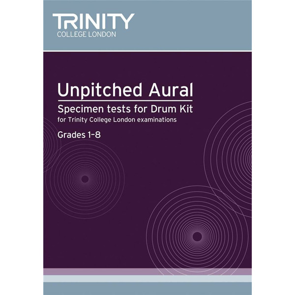 Unpitched Aural Specimen tests for Drum Kit Grades 1-8