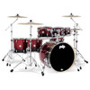 Slagverk PDP Concept Maple CM7, 22x18-8x7-10x8-12x9-14x12-16x14-14x5,5, Red To Black Fade (RB)