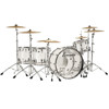 Slagverk Ludwig Vistalite Zep Set 26 Shell Pack, Clear Vistalite