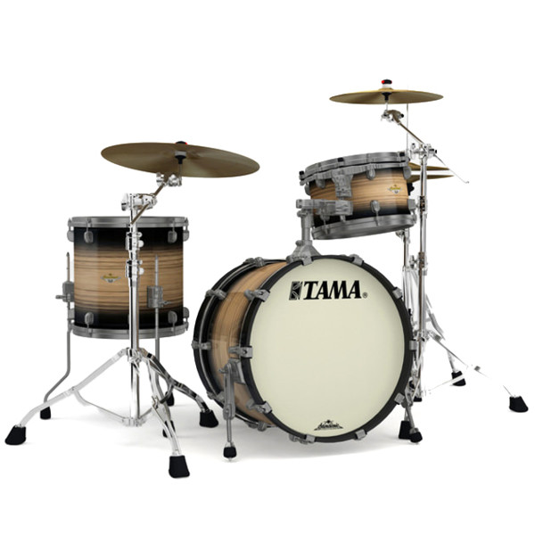 Slagverk Tama Starclassic Maple ME30CMUS-LNWB, 20 u/Stativer, Natural Pacific Walnut Burst